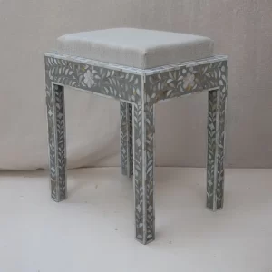 mother of pearl seating stool